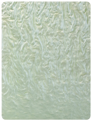 L'acrylique vert clair de perle couvre l'absorption de basse mer de pouce 24*40