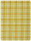 feuilles acryliques de perle de fonte de grille jaune de 620*1040mm pour des meubles