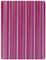 Feuilles acryliques de perle coulée à rayures rouges roses colorées coupées à la taille