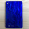 GV acrylique en plastique de panneau de plexiglass de taille de coutume de la feuille 3mm de perle de marbre bleue
