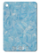 Panneaux en plastique de feuille acrylique bleu-clair de modèle pour le décor à la maison de couverture de lampe de la publicité d'hôtel